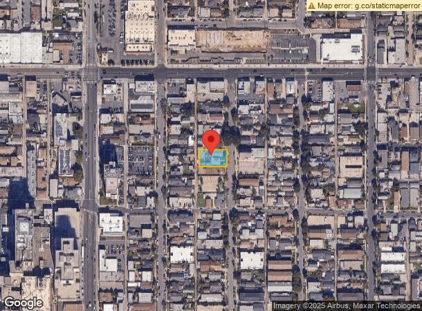  1135 Olive Ave, Long Beach, CA Parcel Map