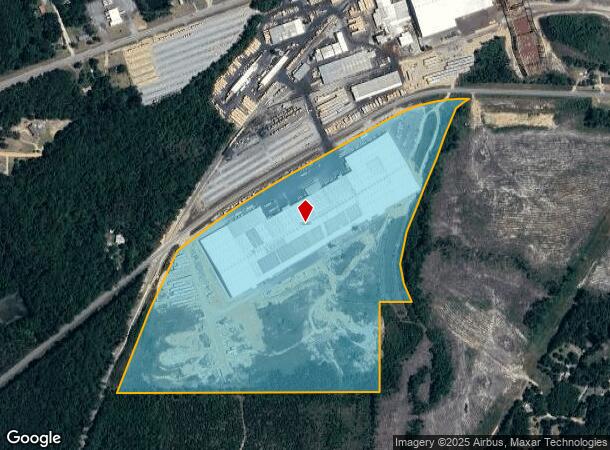 J A Yawn Rd, Hazlehurst, GA Parcel Map