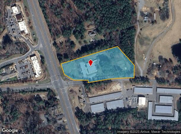 51 Vickers Rd, Chapel Hill, NC Parcel Map
