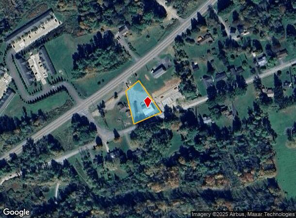 436 Main St, Newfield, NY Parcel Map
