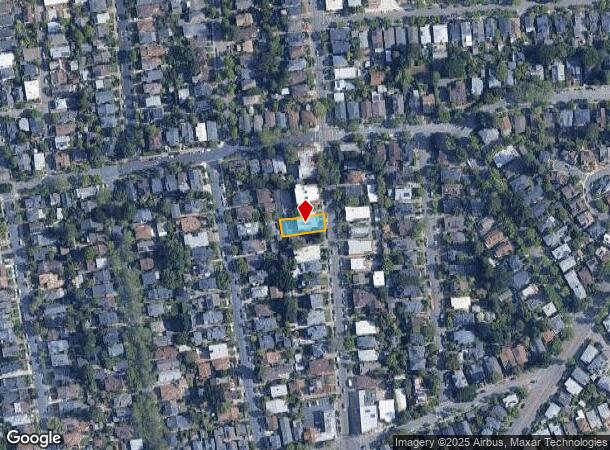 3118 College Ave, Berkeley, CA Parcel Map