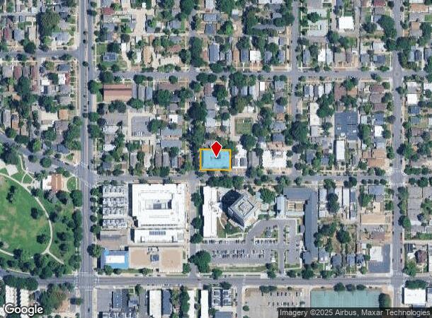 2875 W 33Rd Ave, Denver, CO Parcel Map