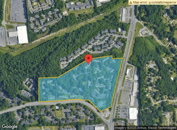  10 Old Oak Dr, Winston Salem, NC Parcel Map