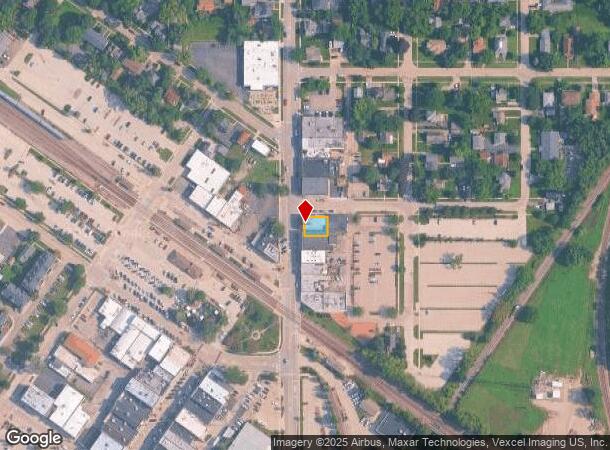  121 N Main St, Crystal Lake, IL Parcel Map