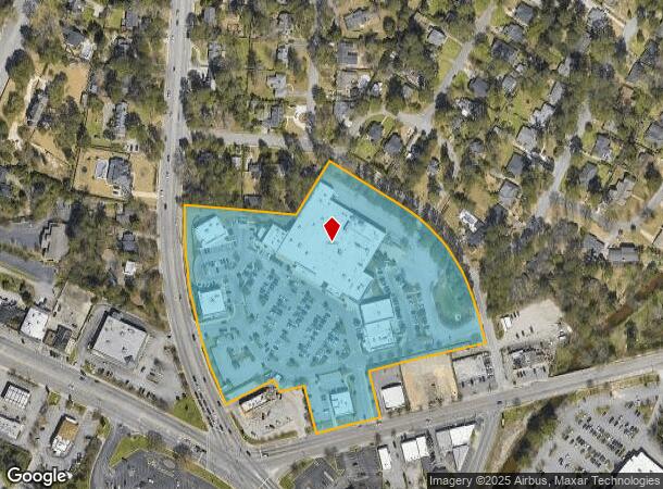  702 Cross Hill Rd, Columbia, SC Parcel Map