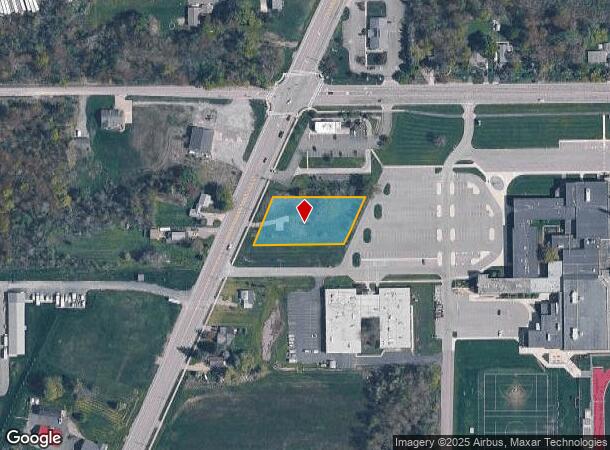 8673 Erie Rd, Angola, NY Parcel Map