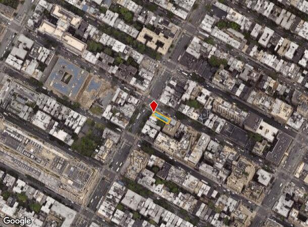  160 8Th Ave, New York, NY Parcel Map