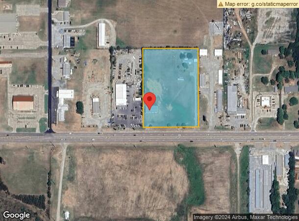  4604 W Highway 70, Durant, OK Parcel Map