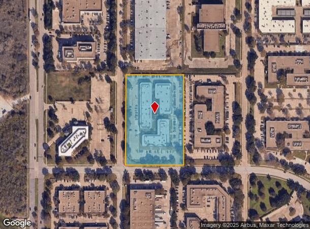  3001 Gateway Dr, Irving, TX Parcel Map