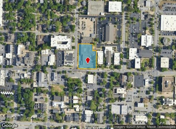12 W Dickson St, Fayetteville, AR Parcel Map