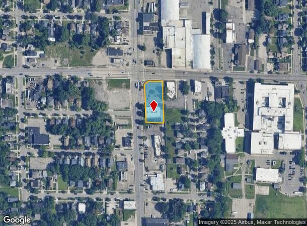 1210 Division Ave S, Grand Rapids, MI Parcel Map