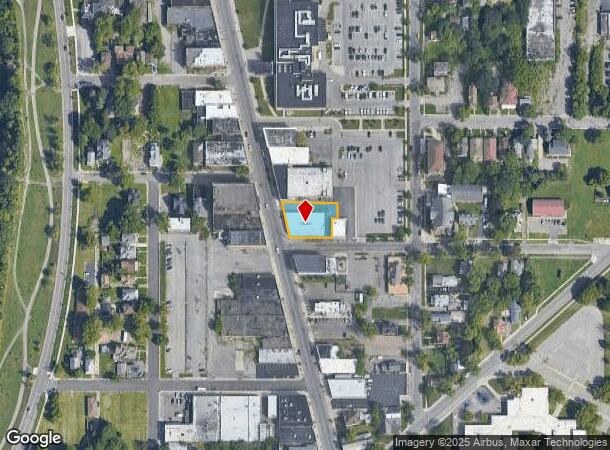  1701 Main St, Niagara Falls, NY Parcel Map