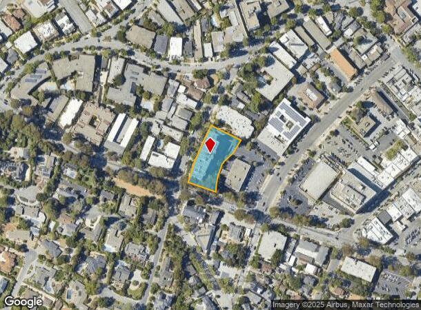  1469 Bellevue Ave, Burlingame, CA Parcel Map