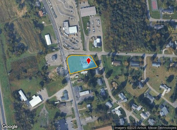  927 W Lockhart St, Sayre, PA Parcel Map