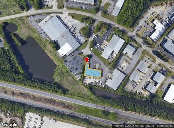 1101 International Plz, Chesapeake, VA Parcel Map