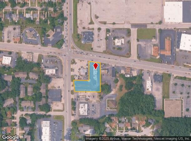  1579 N Cline Ave, Griffith, IN Parcel Map