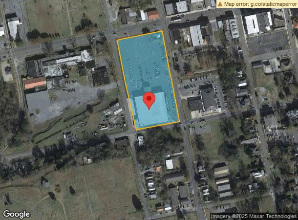  320 Battle St W, Talladega, AL Parcel Map