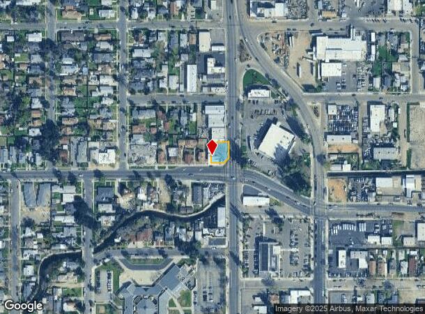 1201 N Blackstone Ave, Fresno, CA Parcel Map