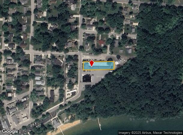  830 N Lake Shore Dr, Culver, IN Parcel Map