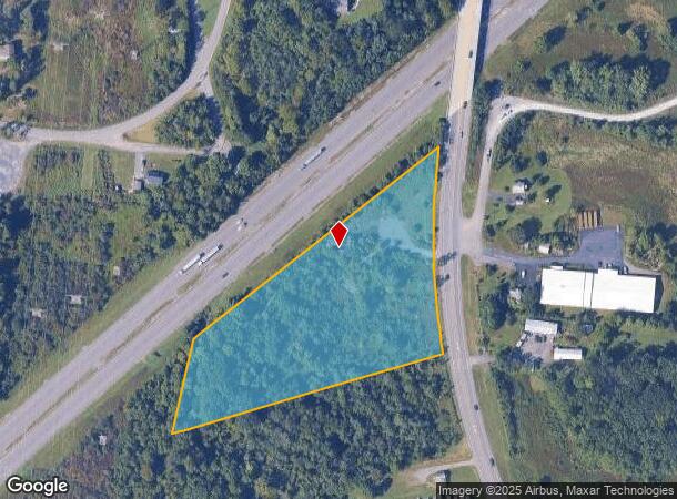 12373 Route 9W, Hannacroix, NY Parcel Map