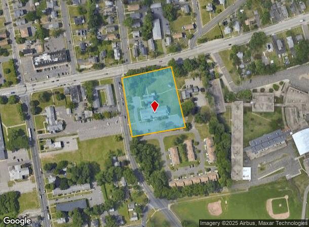  745 Burnside Ave, East Hartford, CT Parcel Map