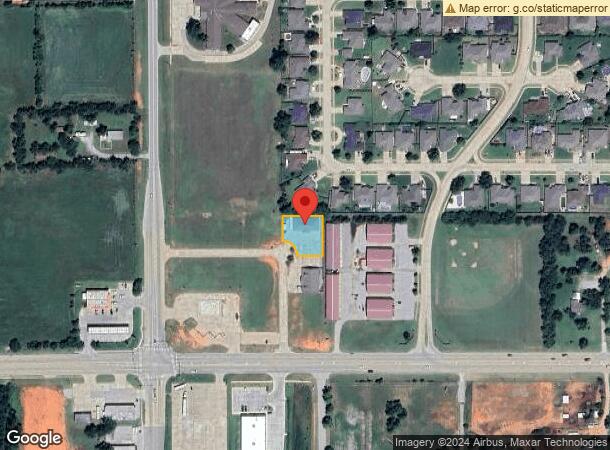  112 N Lakehoma Pkwy, Mustang, OK Parcel Map