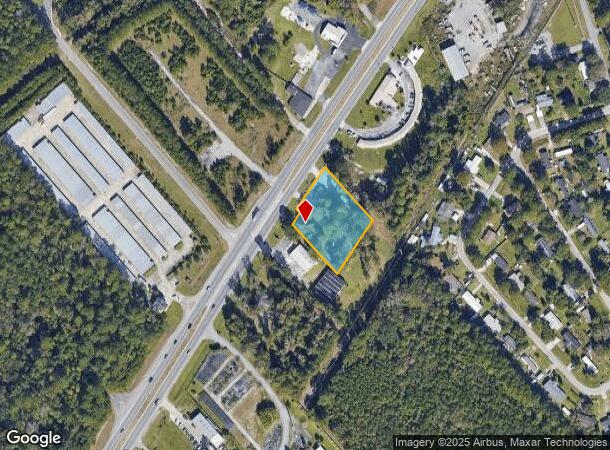  5639 Ogeechee Rd, Savannah, GA Parcel Map