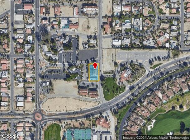  51555 Desert Club Dr, La Quinta, CA Parcel Map