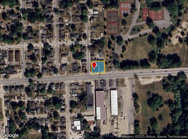  802 E Main St, Greenfield, IN Parcel Map