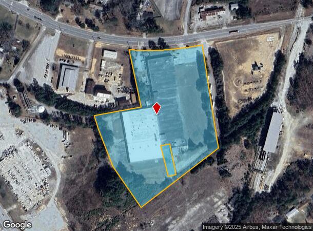 Calhoun Falls Hwy, Elberton, GA Parcel Map