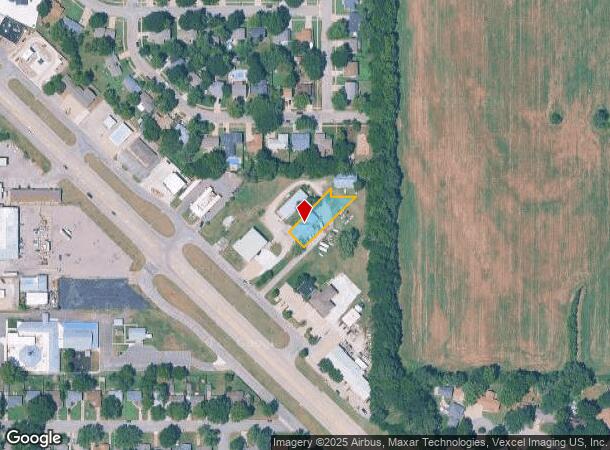  1010 Se Louis Dr, Mulvane, KS Parcel Map