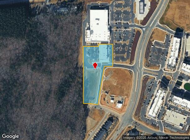  2820 Teachey Pl, Apex, NC Parcel Map