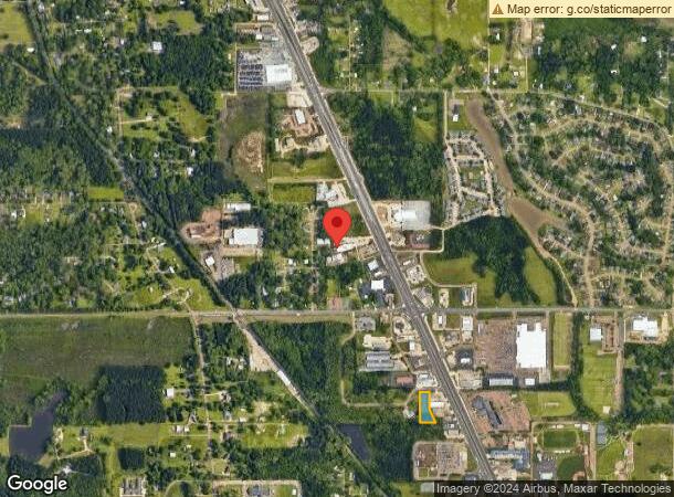  1050 Greenview Dr S, Richland, MS Parcel Map