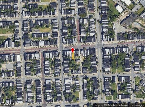  1839 W North Ave, Baltimore, MD Parcel Map