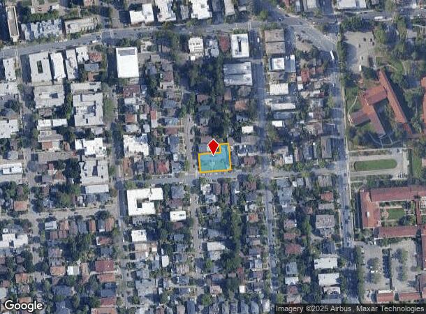  2727 Parker St, Berkeley, CA Parcel Map