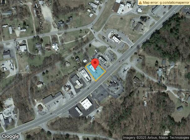  439 E Main St, Hohenwald, TN Parcel Map