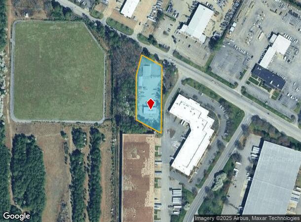  2461 Charles City Rd, Henrico, VA Parcel Map