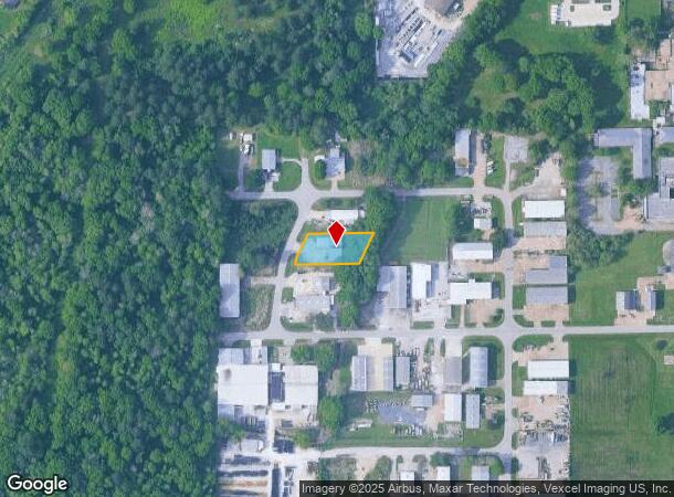 203 Bowie Bend Rd, Lafayette, LA Parcel Map