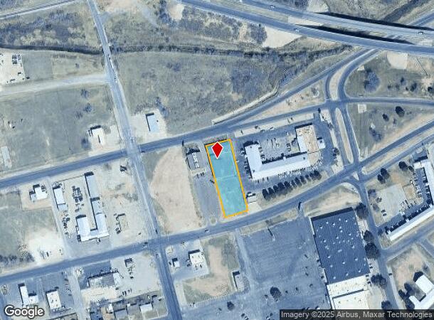 1712 E 3Rd St, Big Spring, TX Parcel Map