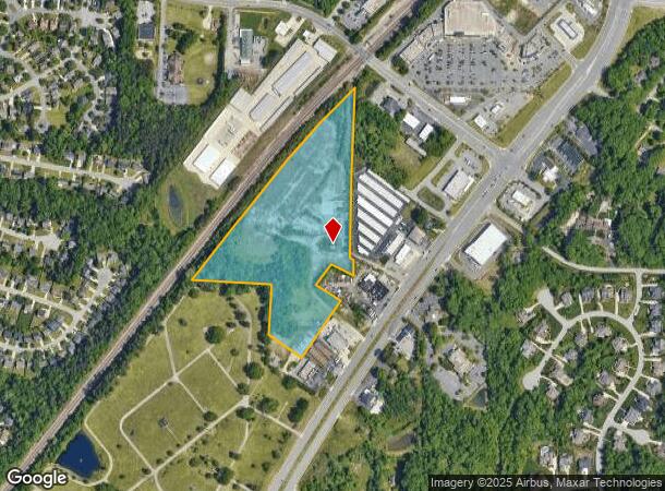 1 Metals Dr, Greensboro, NC Parcel Map