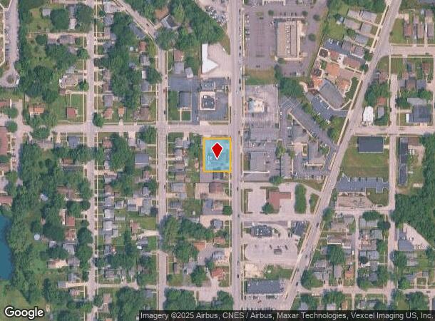  715 N Main St, Crown Point, IN Parcel Map