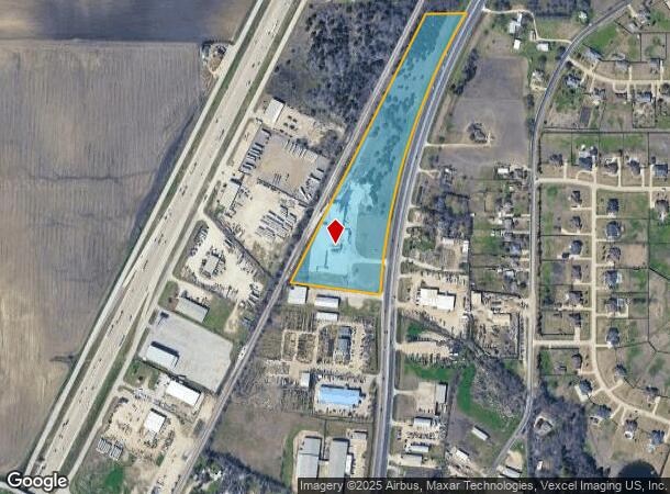  3711 N Highway 77, Waxahachie, TX Parcel Map