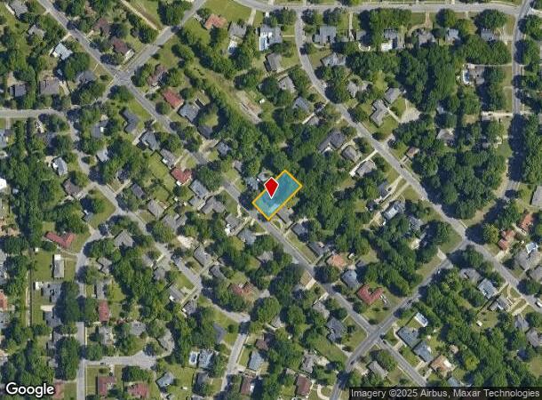  3345 Fernway Dr, Montgomery, AL Parcel Map