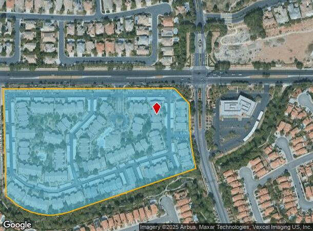 9599 W Charleston Blvd, Las Vegas, NV Parcel Map