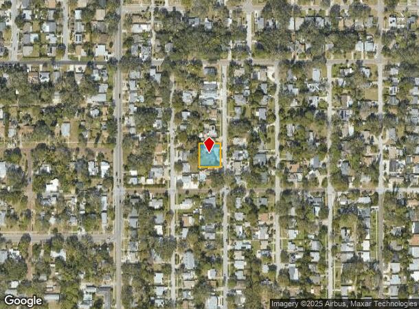  2639 Upton St S, Gulfport, FL Parcel Map