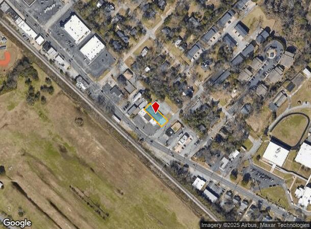  134 Speer Ave, Macon, GA Parcel Map