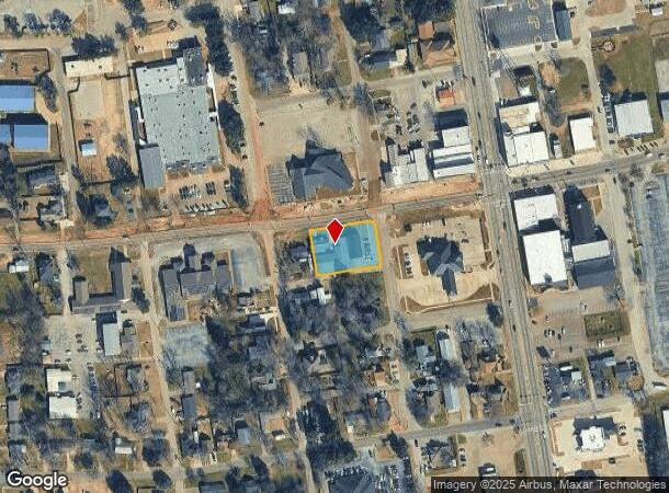 206 W Hubbard St, Lindale, TX Parcel Map