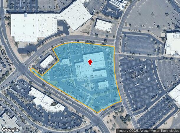  6330 E Superstition Springs Blvd, Mesa, AZ Parcel Map