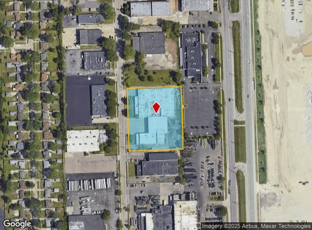 23330 Pinewood St, Warren, MI Parcel Map