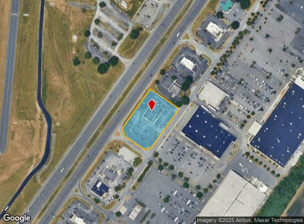  128 N Dupont Hwy, New Castle, DE Parcel Map